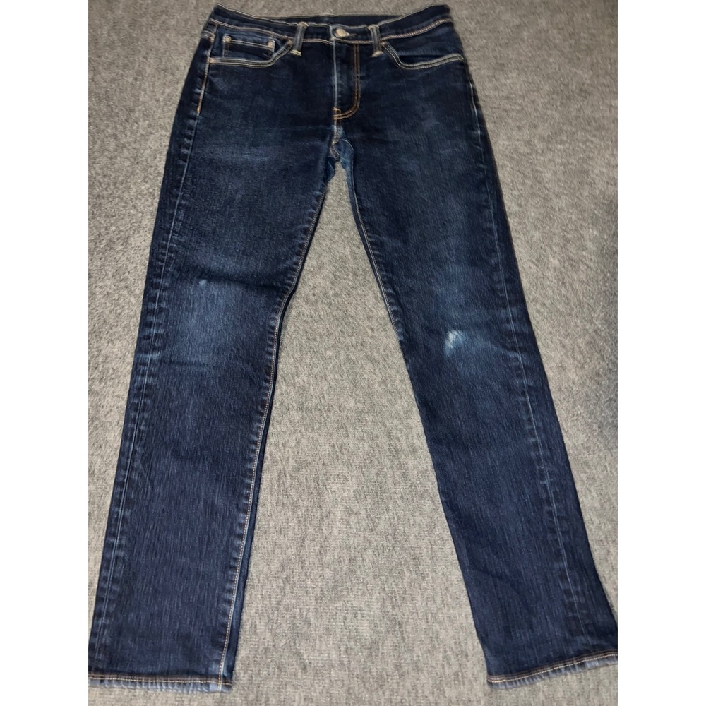 Levis 511 Slim Fit Jeans Mens 32x32 Dark Wash Blue Denim 04511-2391